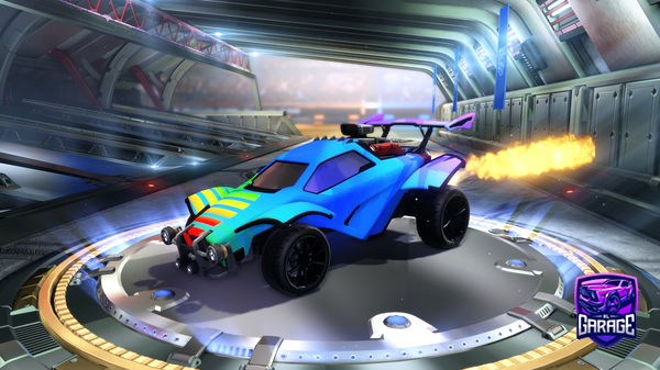 A Rocket League car design from PreSto3364
