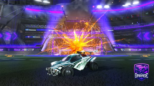 A Rocket League car design from AbsentManager7