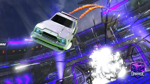 A Rocket League car design from Hexaal