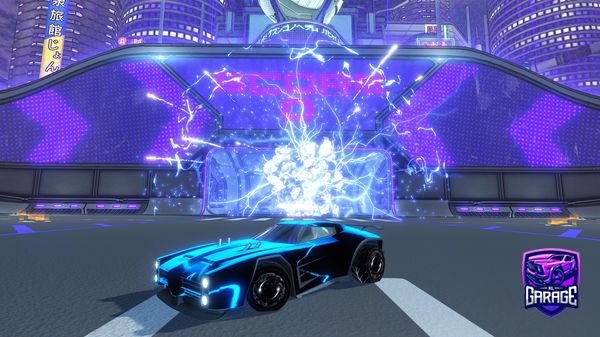 A Rocket League car design from depozytek