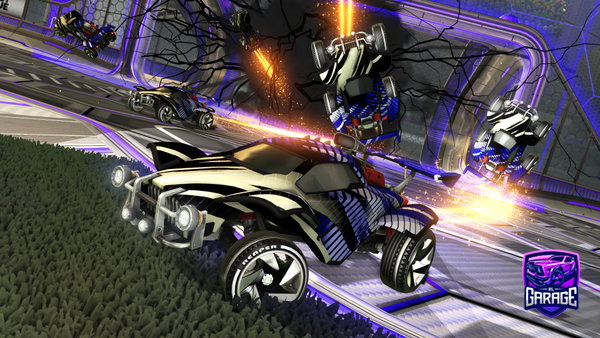 A Rocket League car design from Hahahahaaaaa