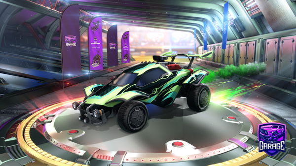 A Rocket League car design from jp18887