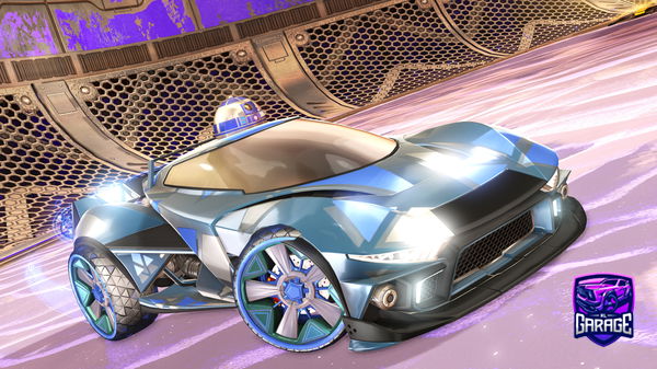 A Rocket League car design from SuperMommy