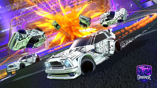 A Rocket League car design from OhioStatex32x