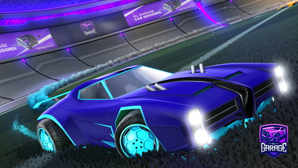 A Rocket League car design from MR27I-