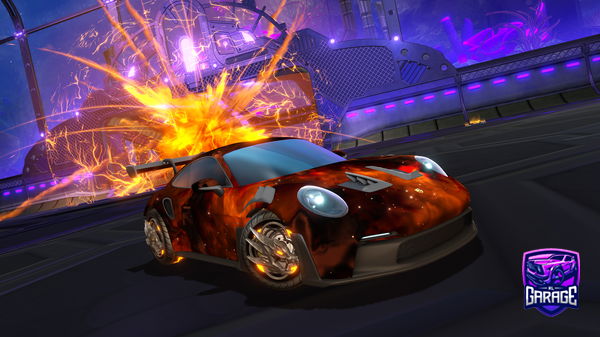 A Rocket League car design from Fgsamuraixl682