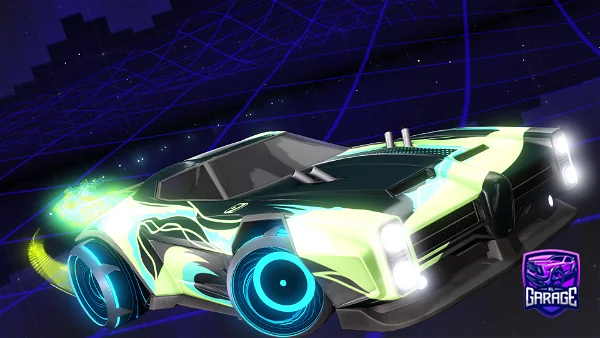 A Rocket League car design from Null-Plus