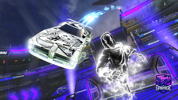 A Rocket League car design from CrispsApples