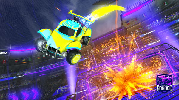 A Rocket League car design from xdBaller27