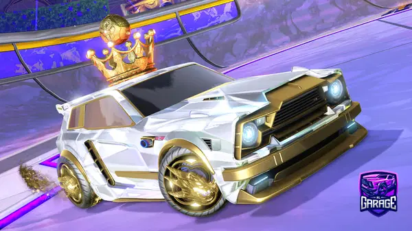 A Rocket League car design from God-Punisher007