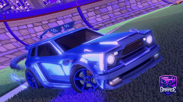 A Rocket League car design from FreestylingFenec