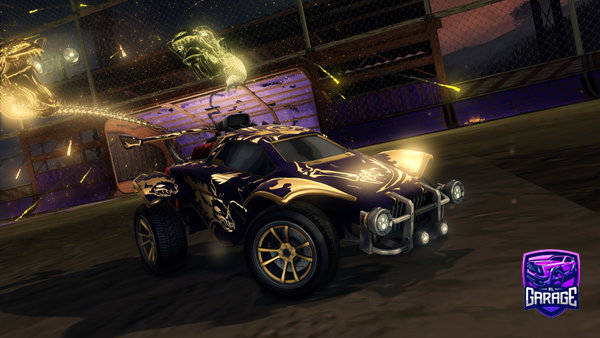 A Rocket League car design from lwhb
