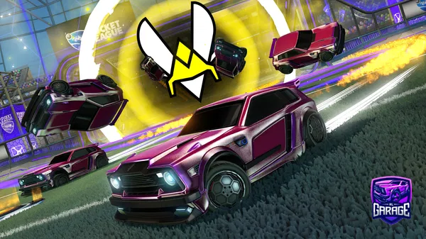 A Rocket League car design from R4GD011