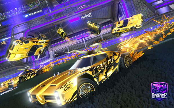 A Rocket League car design from gamerm005