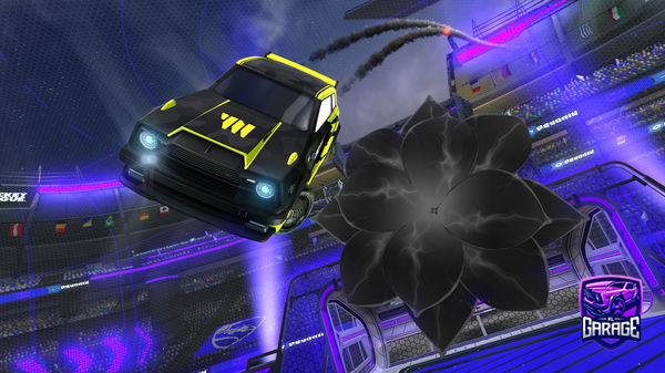 A Rocket League car design from GHOSTMX