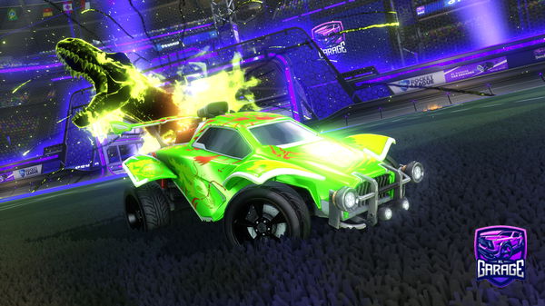 A Rocket League car design from Mysthicsonic