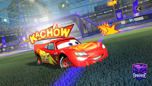 A Rocket League car design from temp-493831