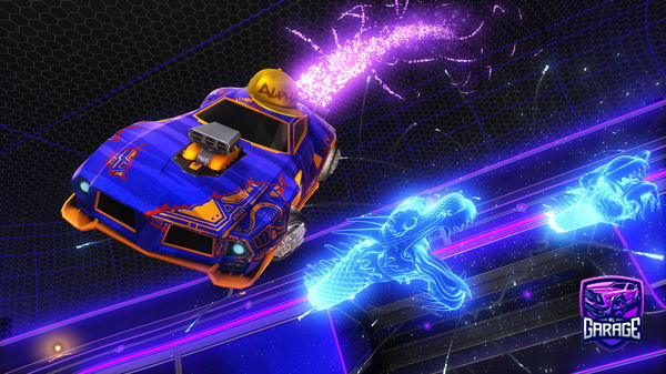 A Rocket League car design from aceemann26