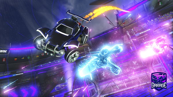A Rocket League car design from Ironblast