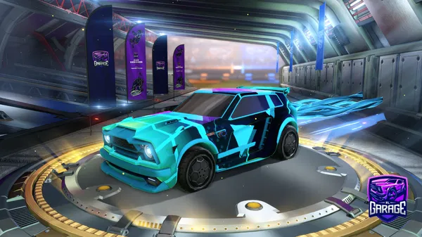 A Rocket League car design from Inchiki