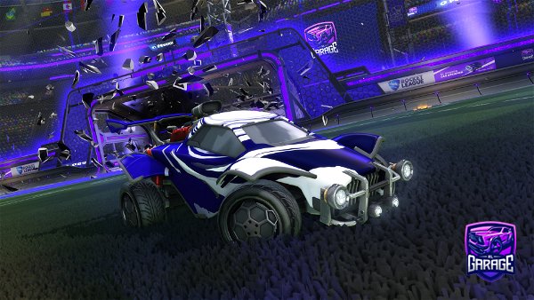 A Rocket League car design from TapRL