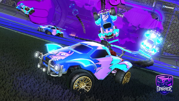 A Rocket League car design from Devil90