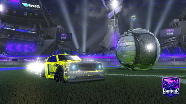 A Rocket League car design from Mexican-oz