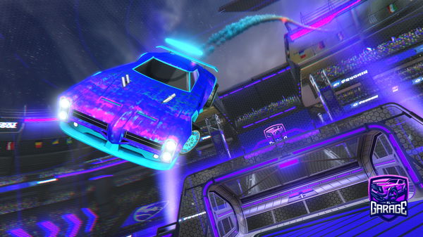 A Rocket League car design from Faze_skeleton_xd