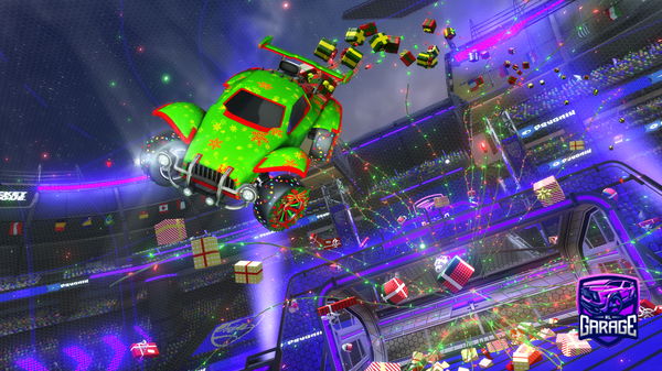 A Rocket League car design from Draconicfrost285