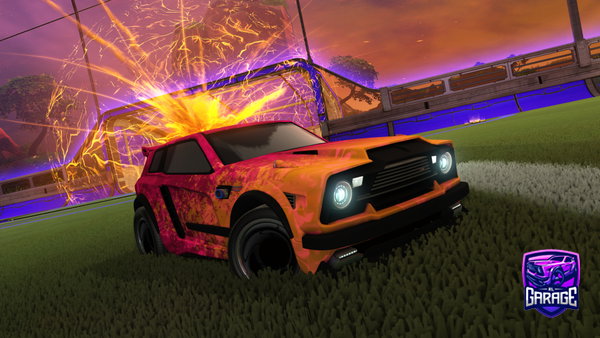A Rocket League car design from Suetti