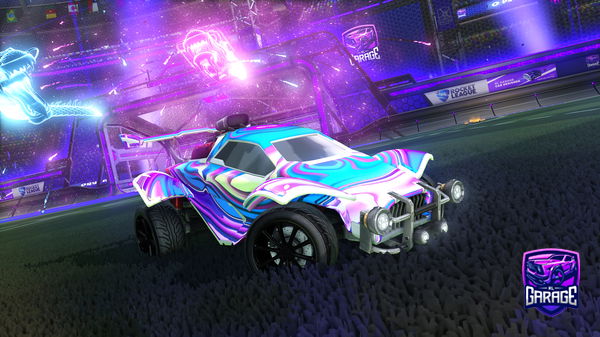 A Rocket League car design from GlcticAcid