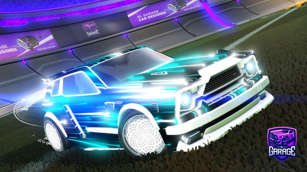 A Rocket League car design from OnajlikizHR