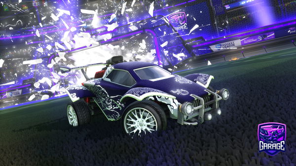 A Rocket League car design from bagsd