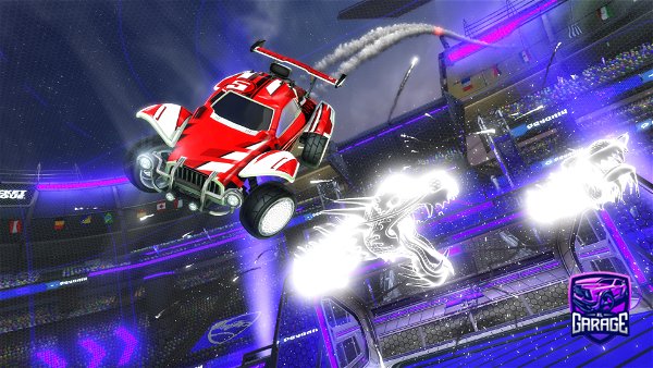 A Rocket League car design from AyooGalxy