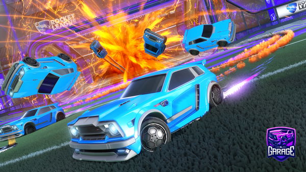 A Rocket League car design from Macood