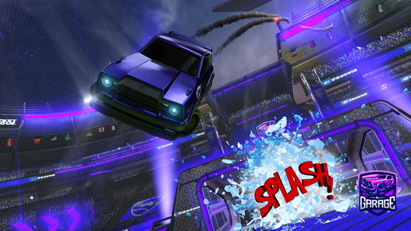 A Rocket League car design from Okuxbox