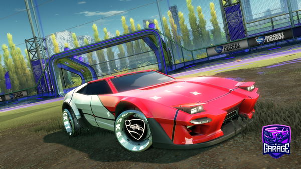 A Rocket League car design from DudleyM89