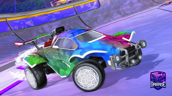 A Rocket League car design from TekaGaming
