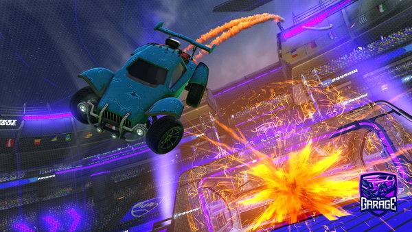A Rocket League car design from wexiezz_