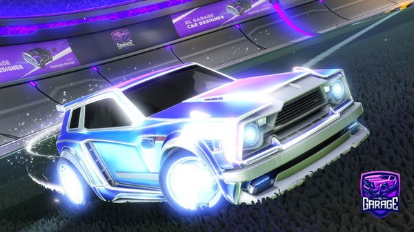 A Rocket League car design from Rdicko