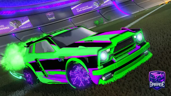 A Rocket League car design from Xoticgg