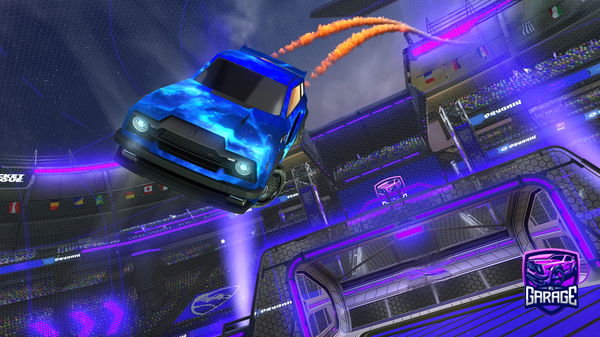 A Rocket League car design from anthropillar