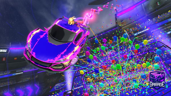 A Rocket League car design from ETJuniors