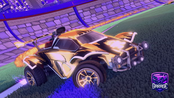 A Rocket League car design from JmbrtLck