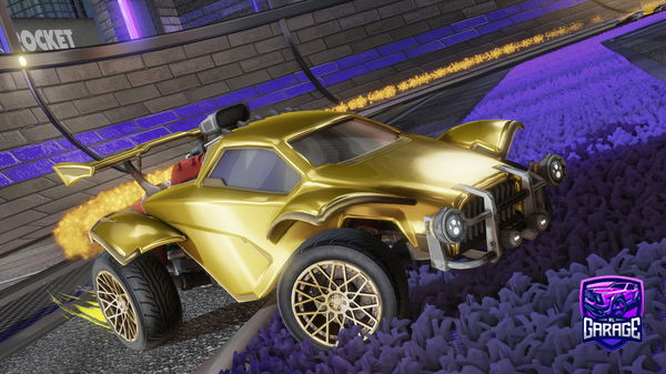 A Rocket League car design from tabon