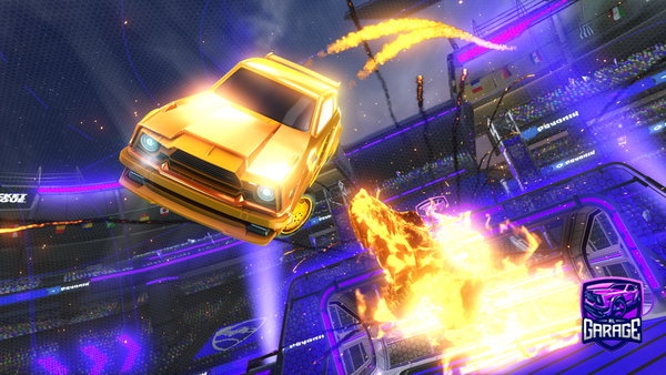 A Rocket League car design from qwesalam