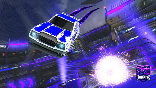 A Rocket League car design from reiddy