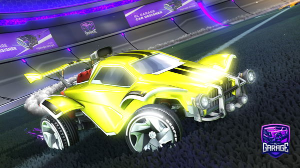 A Rocket League car design from Alpha_12