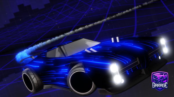 A Rocket League car design from McGsus