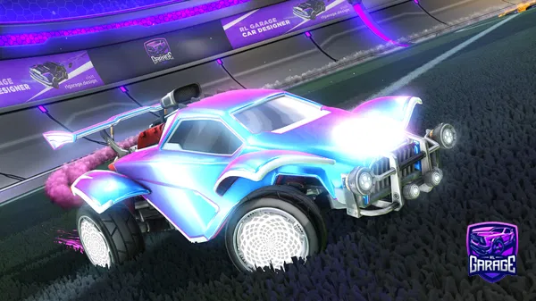 A Rocket League car design from happtsu